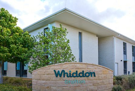 external facade at whiddon grafton